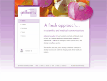 Tablet Screenshot of anthemis-consulting.com
